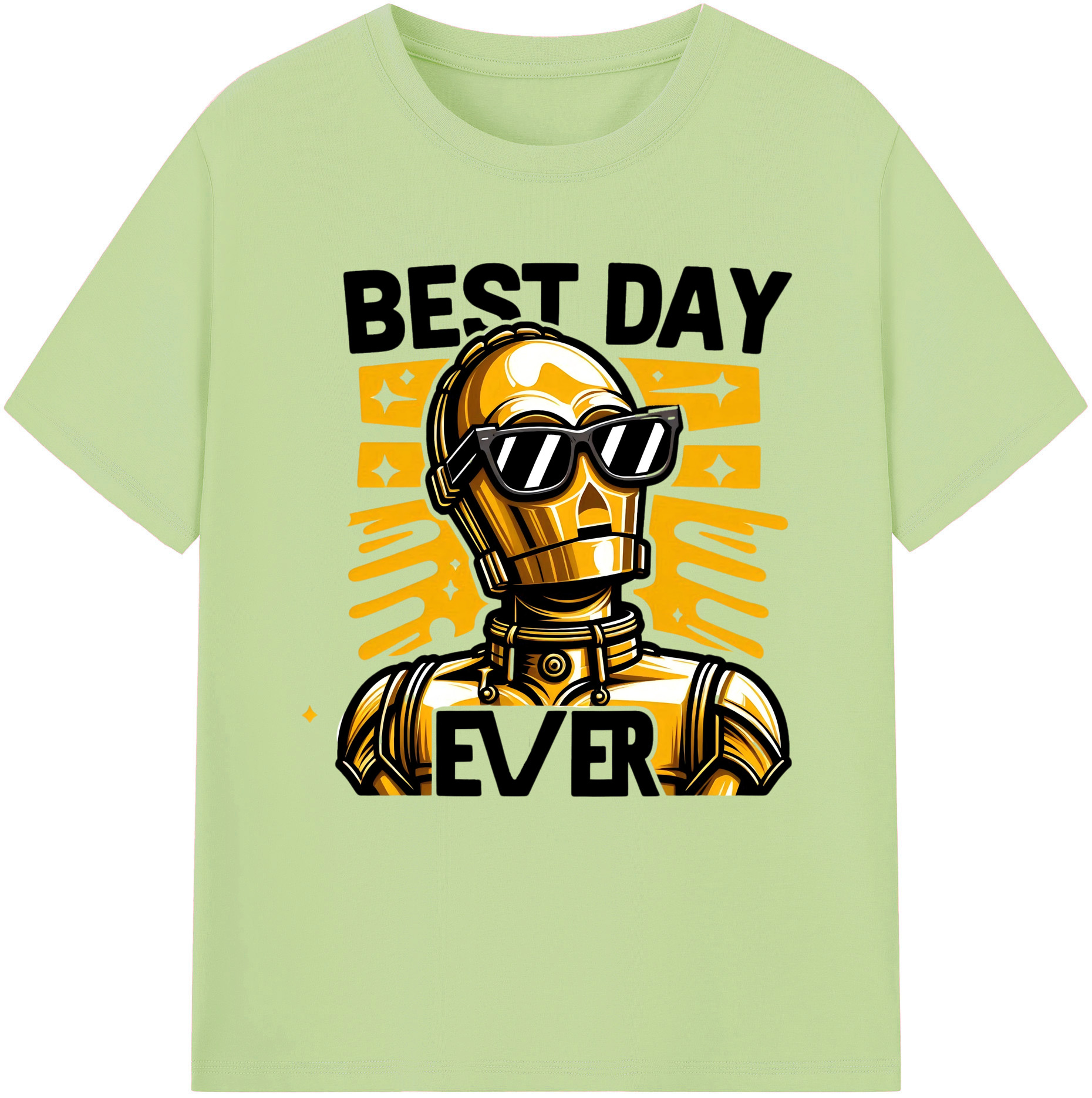 （画像用） スター・ウォーズ Star Wars 綿100％半袖Tシャツ（フロントプリント）